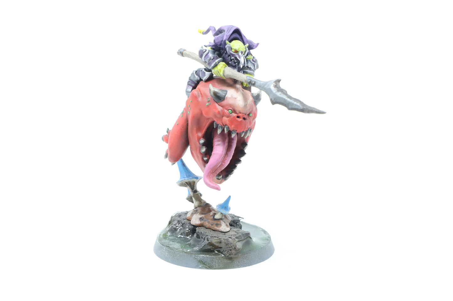 Loonboss on Giant Cave Squig (Well Painted)