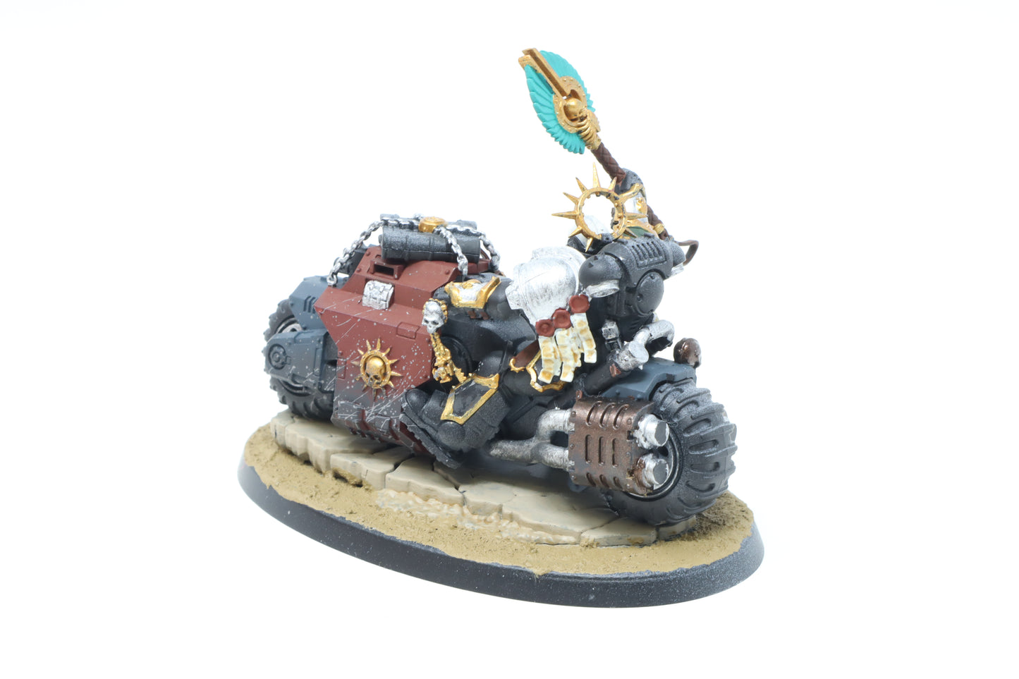 Primaris Chaplain on Bike (Tabletop)