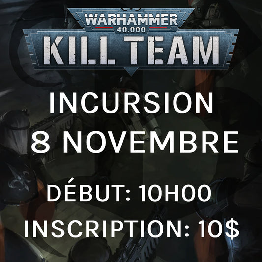 Gameday Kill Team - Novembre
