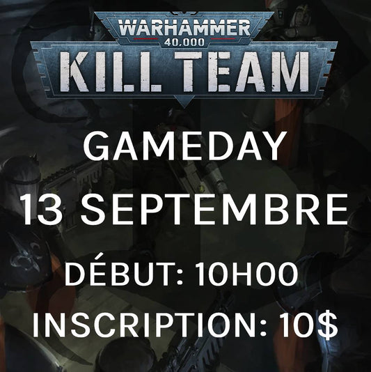 Gameday Kill Team - Septembre