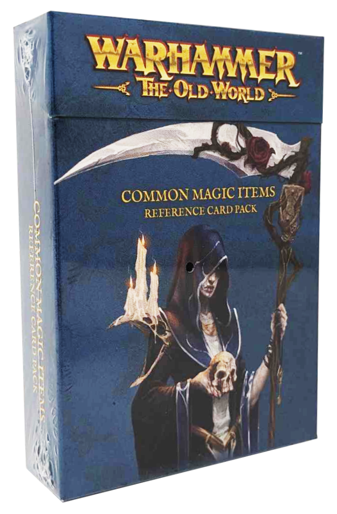 Warhammer The Old World: Common Magic Items Reference Cards