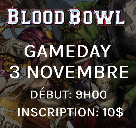 Gameday Blood Bowl - Novembre