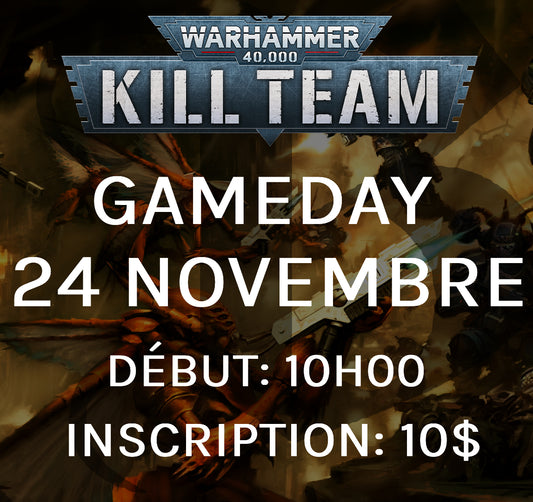 Gameday Kill Team - Novembre