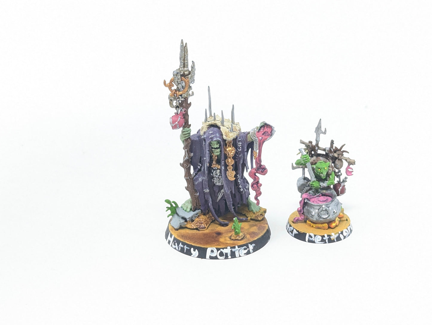 Swampcalla Shaman with Pot-grot (Tabletop)