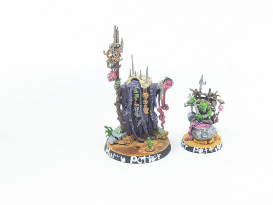 Swampcalla Shaman with Pot-grot (Tabletop)