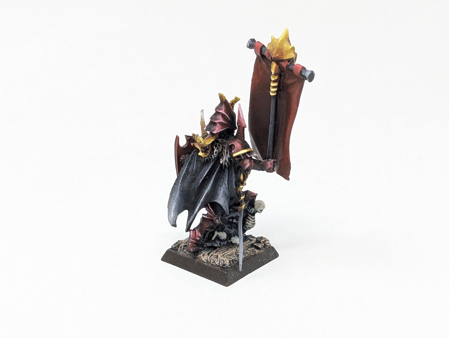 Vampire Standard Bearer (Conversion/Old Model/Well Painted)