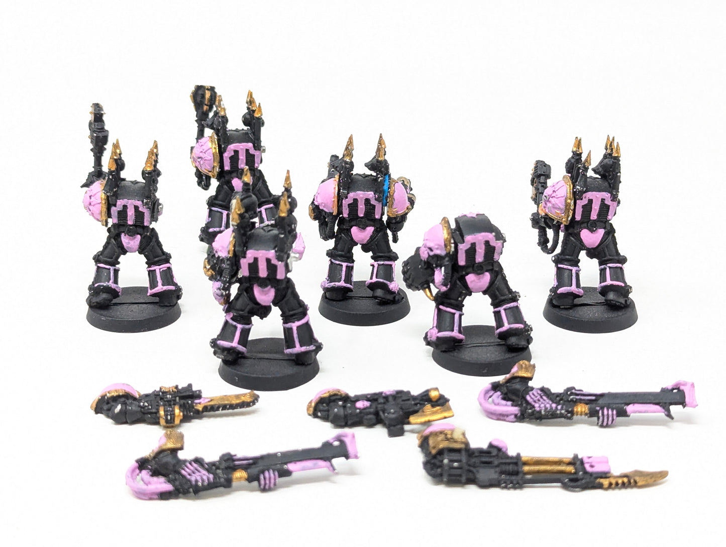 Chaos Terminator Squad (Old Models/Tabletop)