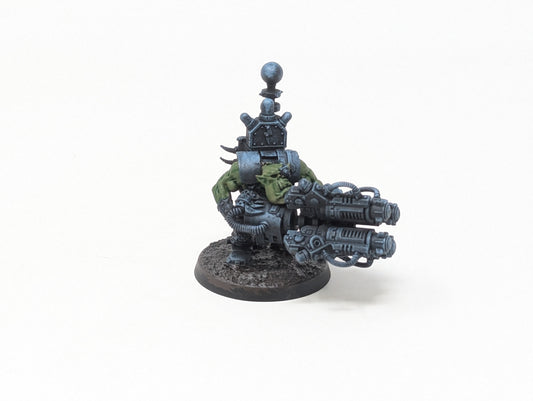 Big Mek with Shokk Attack Gun (Conversion)