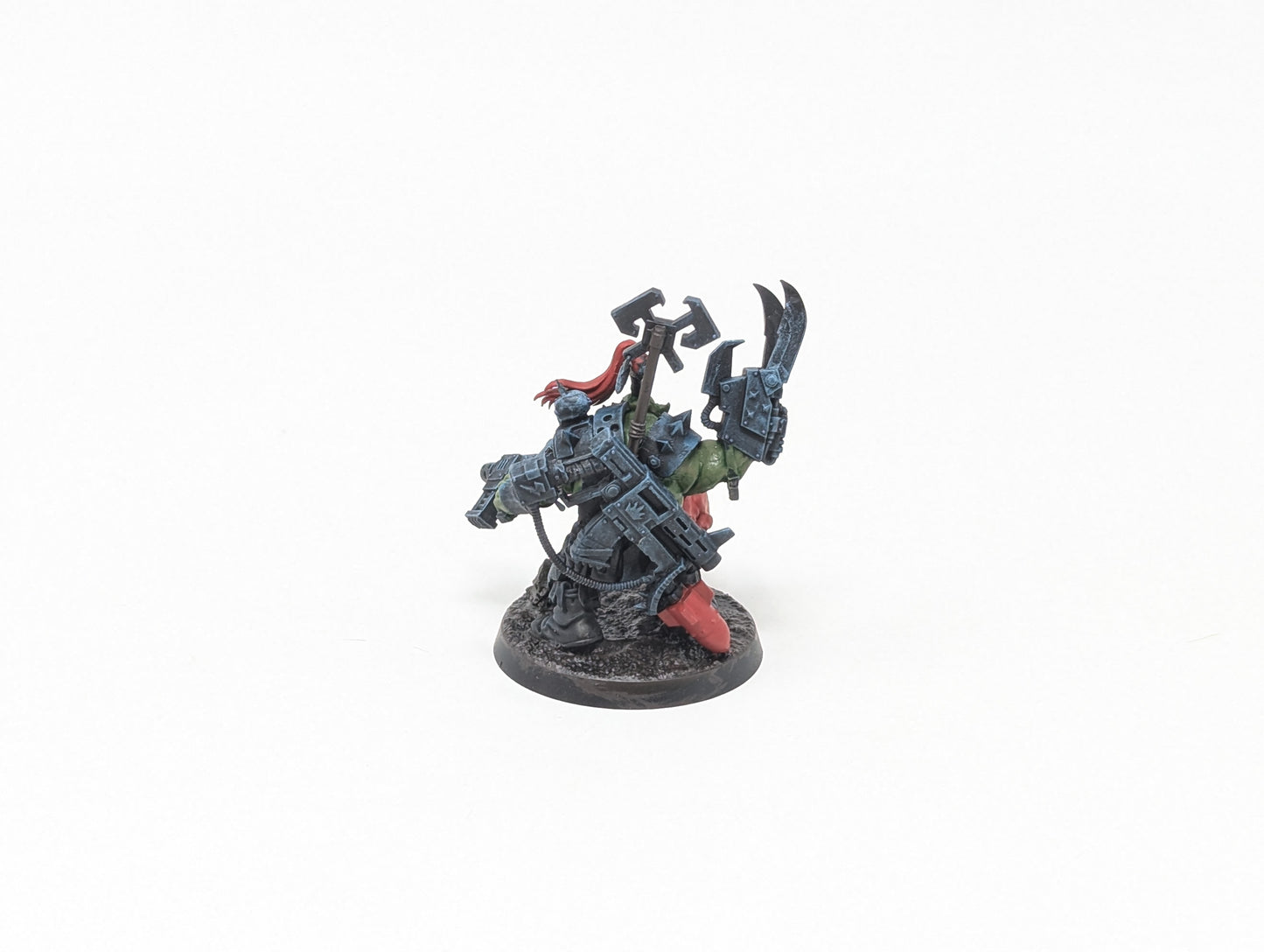 Ork Warboss with Attack Squig (Conversion) – Bastion