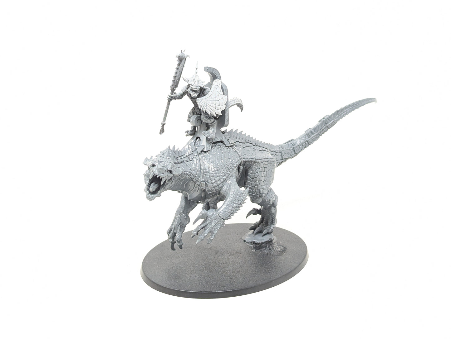 Saurus Oldblood on Carnosaur