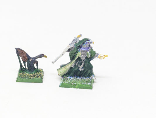 tzeentch chaos lord with familiar (Old Model/Tabletop)