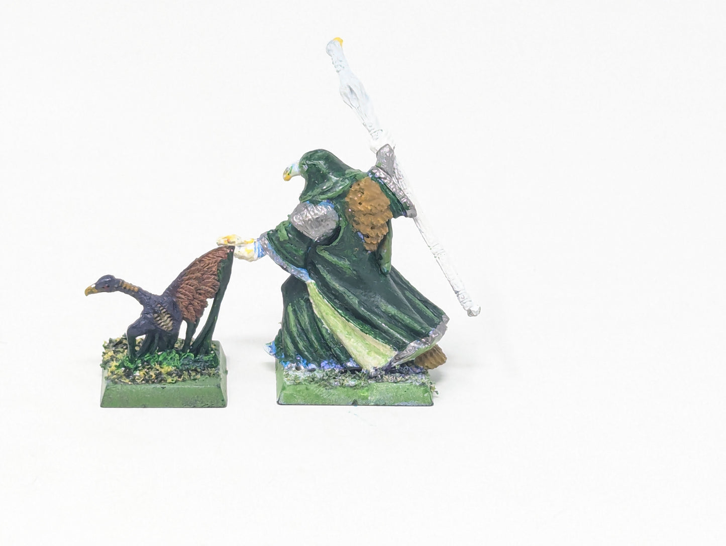 tzeentch chaos lord with familiar (Old Model/Tabletop)