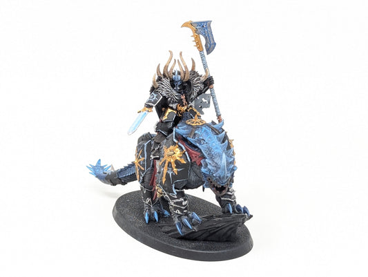 Chaos Lord on Karkadrak (Tabletop)