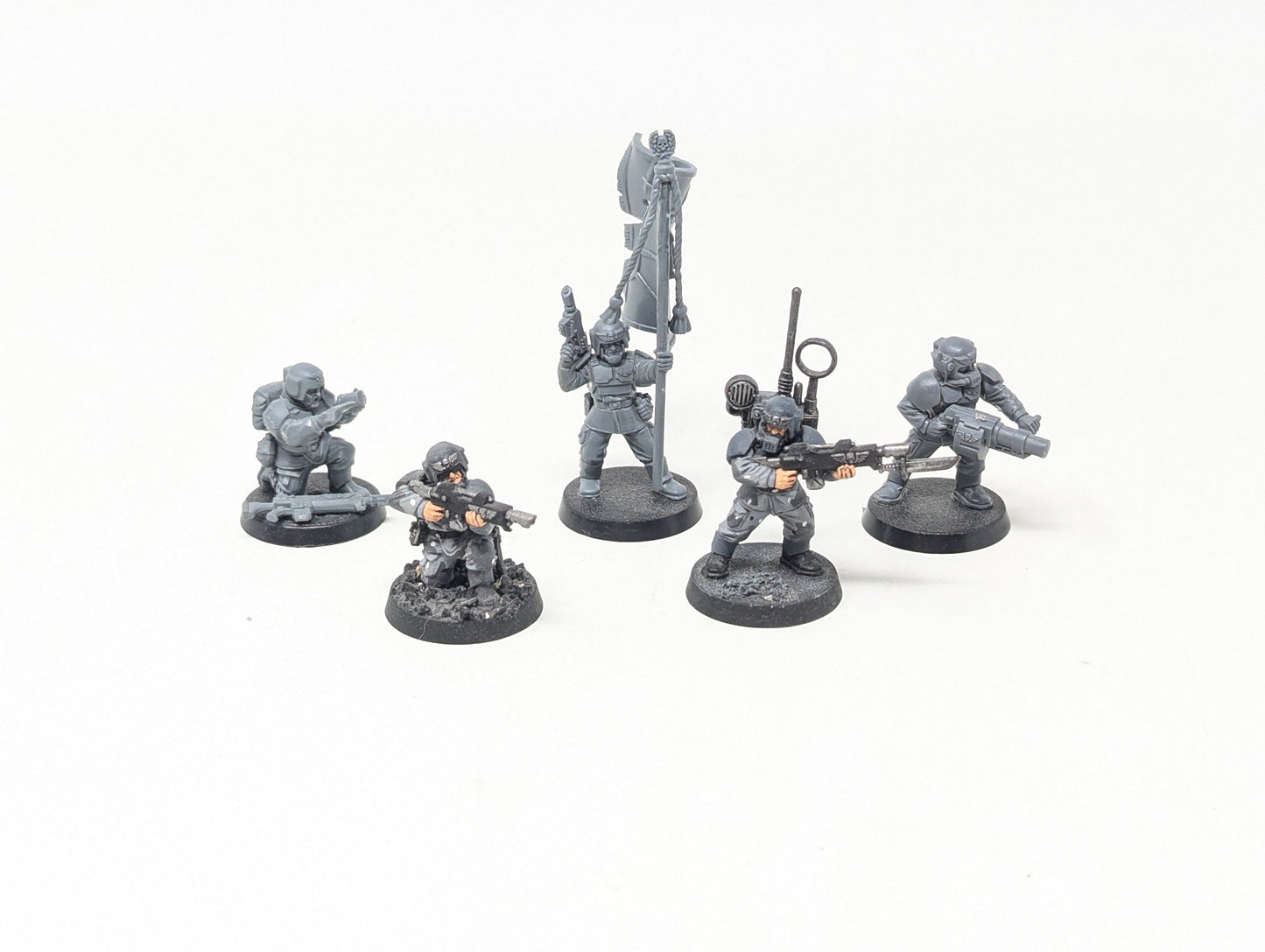 Cadian Command Squad (Old Models)