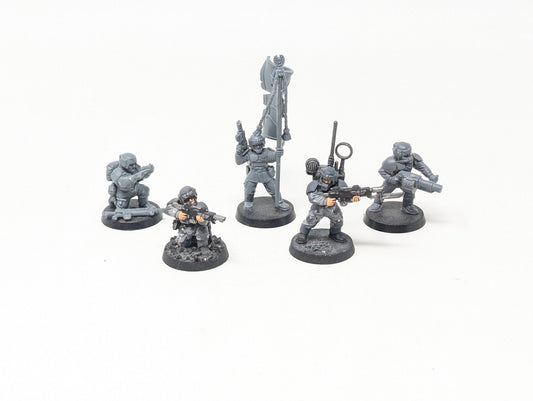 Cadian Command Squad (Old Models)