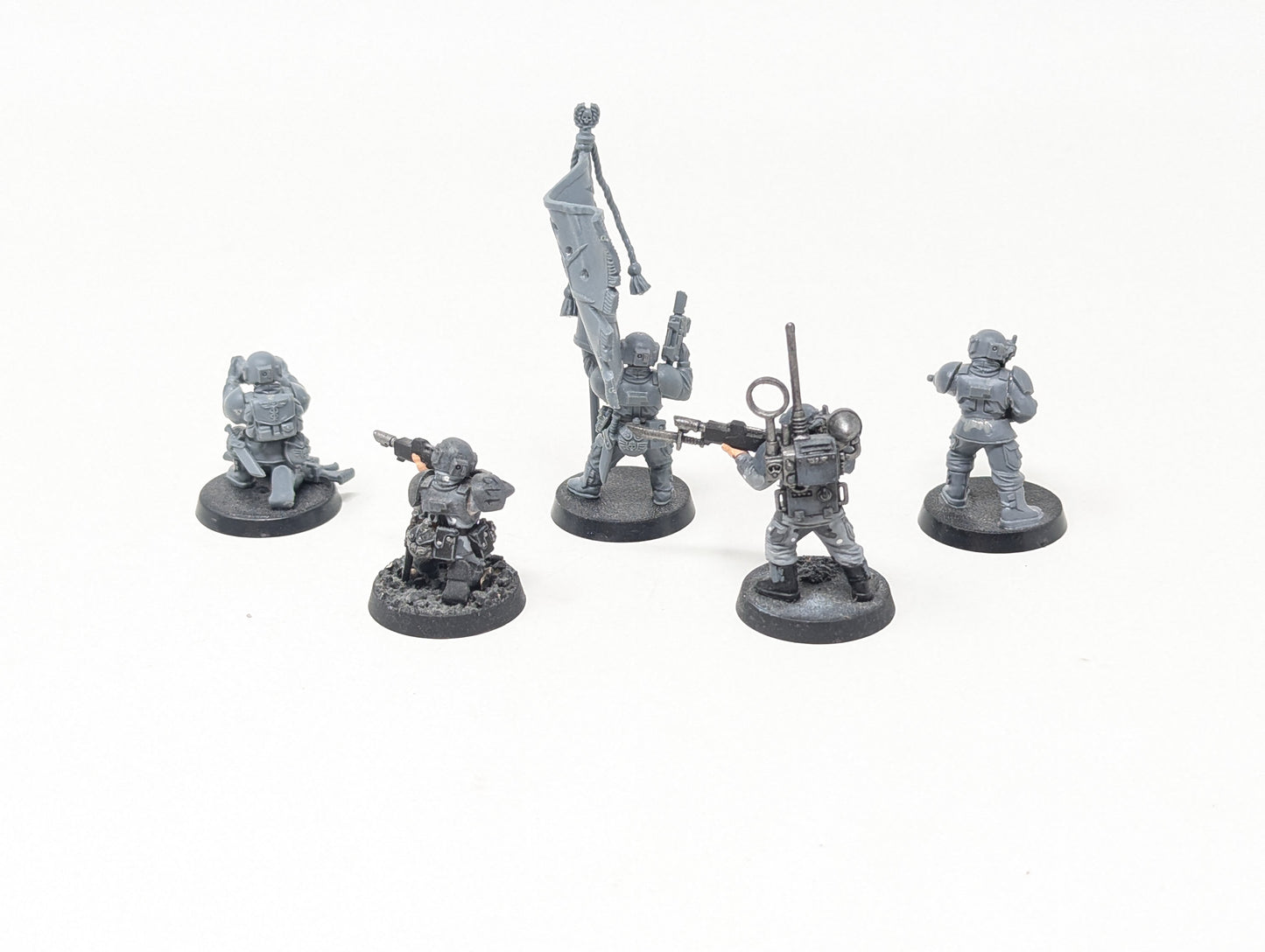 Cadian Command Squad (Old Models)
