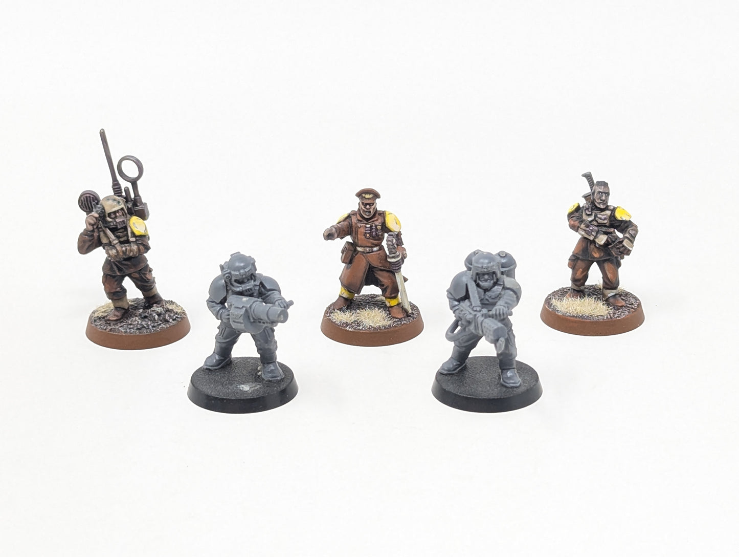 Cadian Command Squad (Old Models)