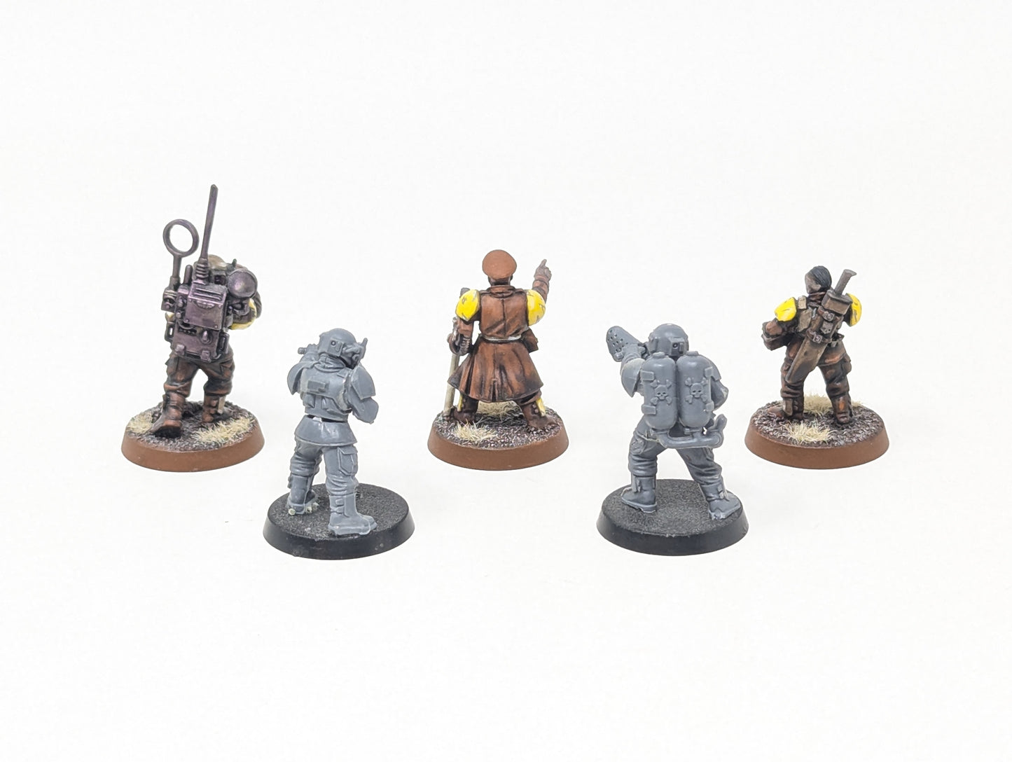 Cadian Command Squad (Old Models)