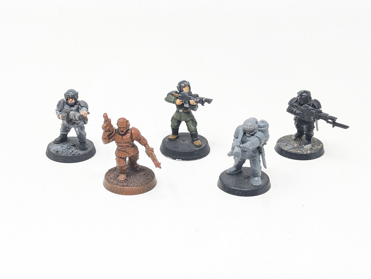 Cadian Command Squad (Old Models)