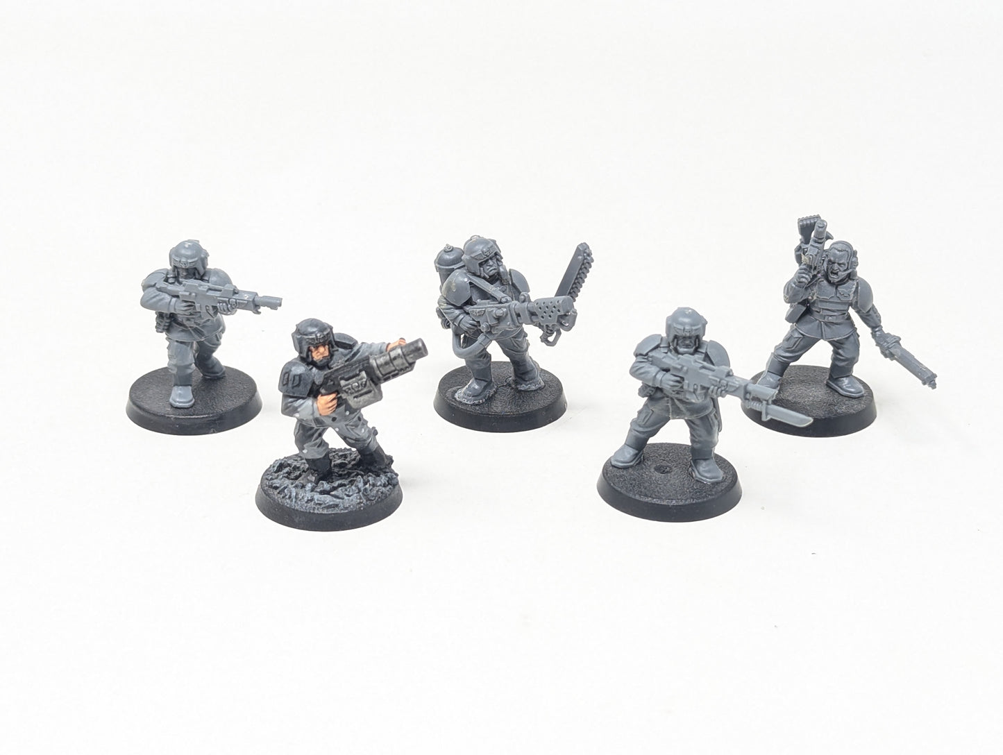 Cadian Command Squad (Old Models)