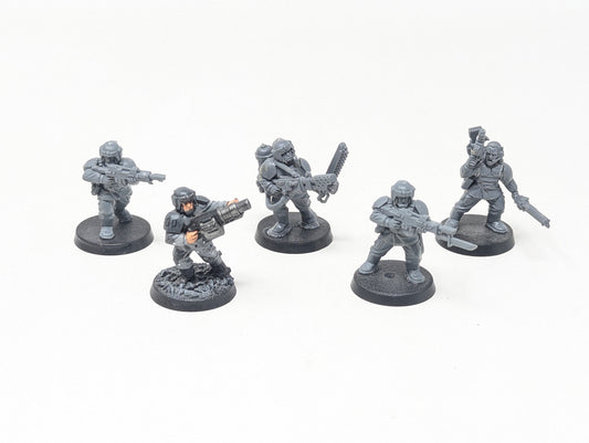 Cadian Command Squad (Old Models)