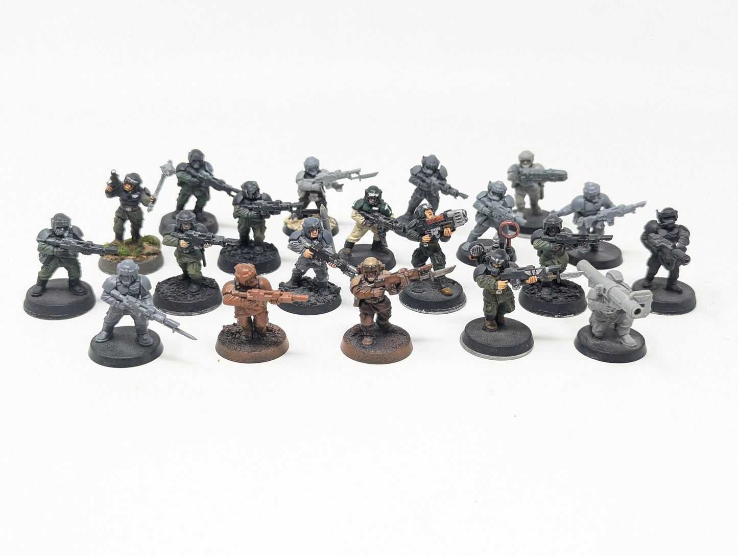 Cadian Shock Troops (Old Models)