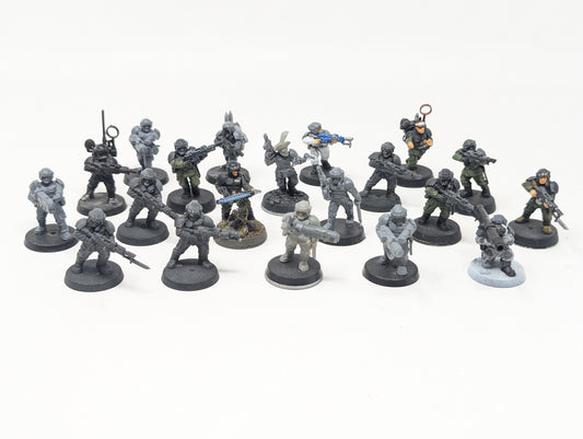 Cadian Shock Troops (Old Models)