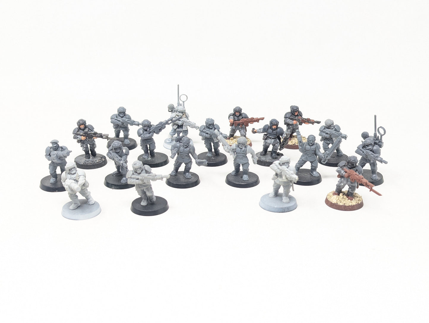 Cadian Shock Troops (Old Models)
