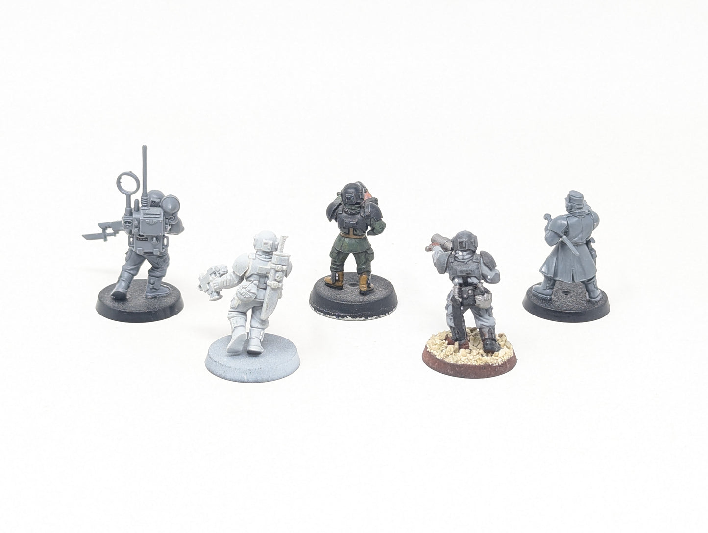 Cadian Command Squad (Old Models)