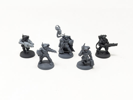 Militarum Tempestus Scions Command Squad