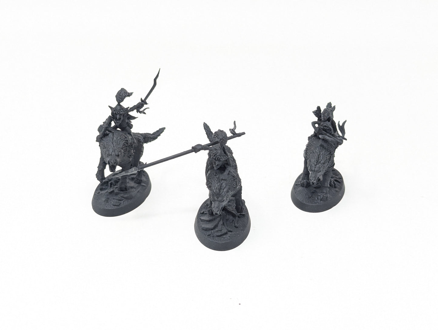 Snarlboss and Wolfig Retinue