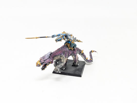 Saurus Oldblood on Carnosaur (Old Model/Tabletop)