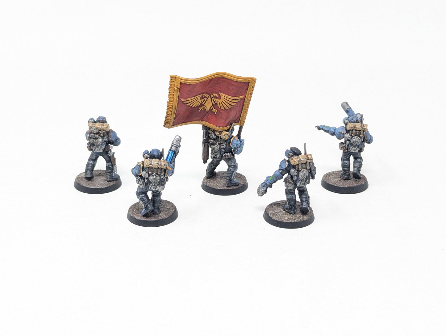 Militarum Tempestus Scions Command Squad (Tabletop)