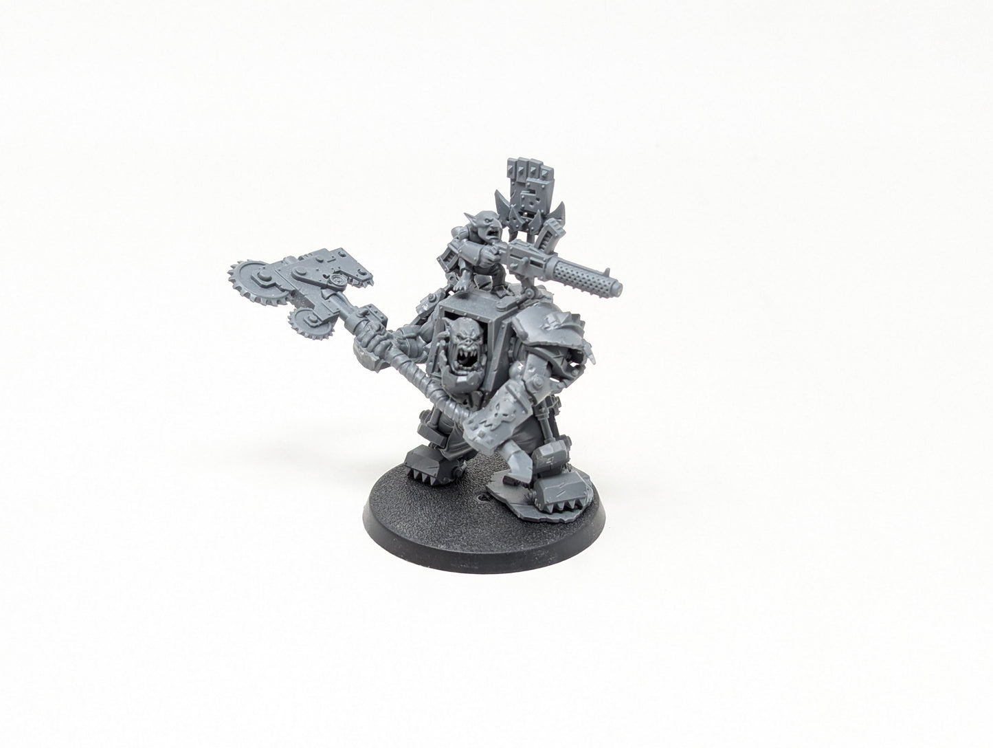 Ork Warboss in Mega Armour