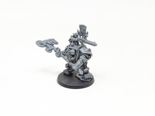 Ork Warboss in Mega Armour