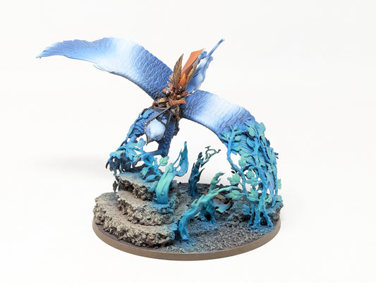 High Elf Prince on Griffon (Tabletop)