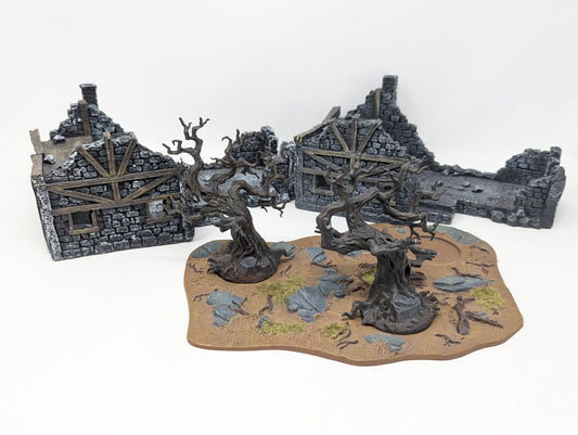 Ruined Village Terrain Set