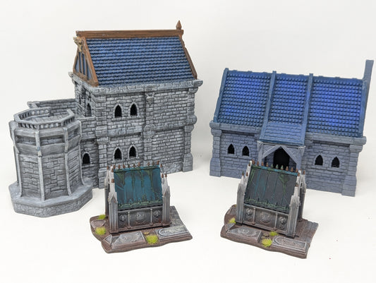 Medieval Village Terrain Set
