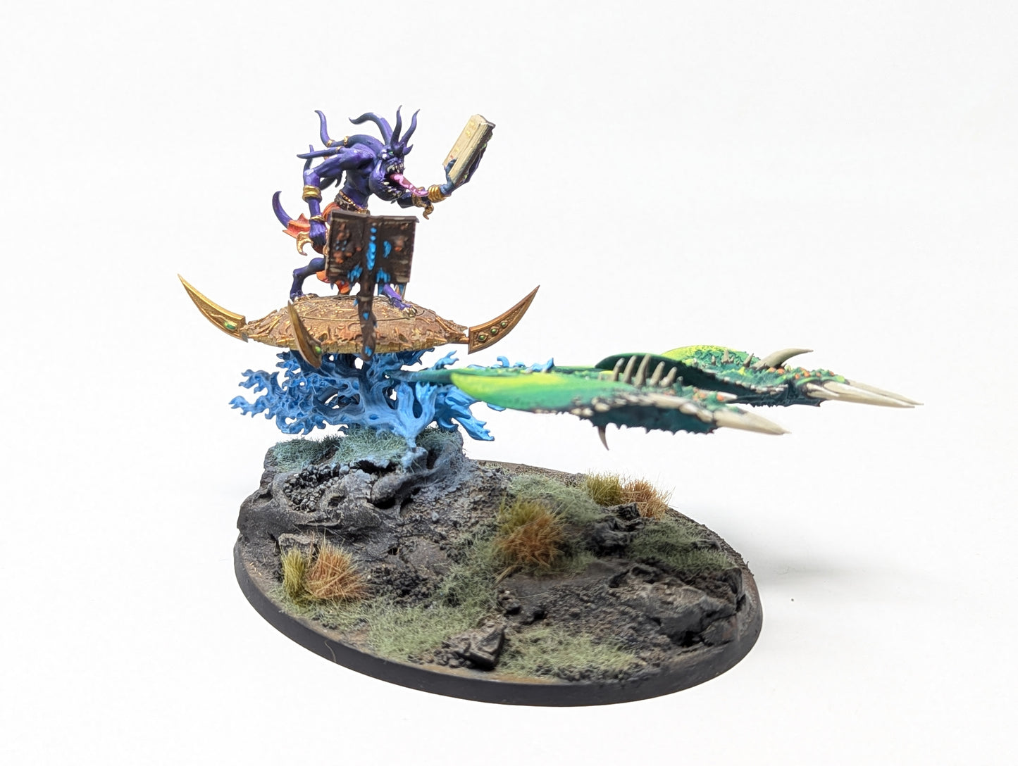 Fateskimmer, Herald of Tzeentch on Burning Chariot (Tabletop)