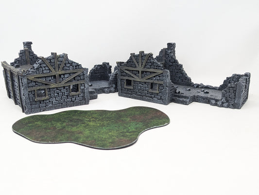 Ruined Village Terrain Set