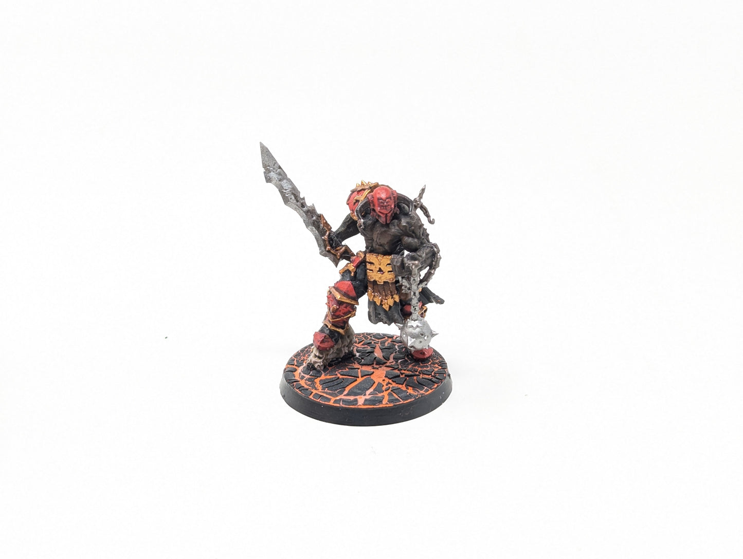 Slaughterpriest with Hackblade and Wrath-hammer (Tabletop)