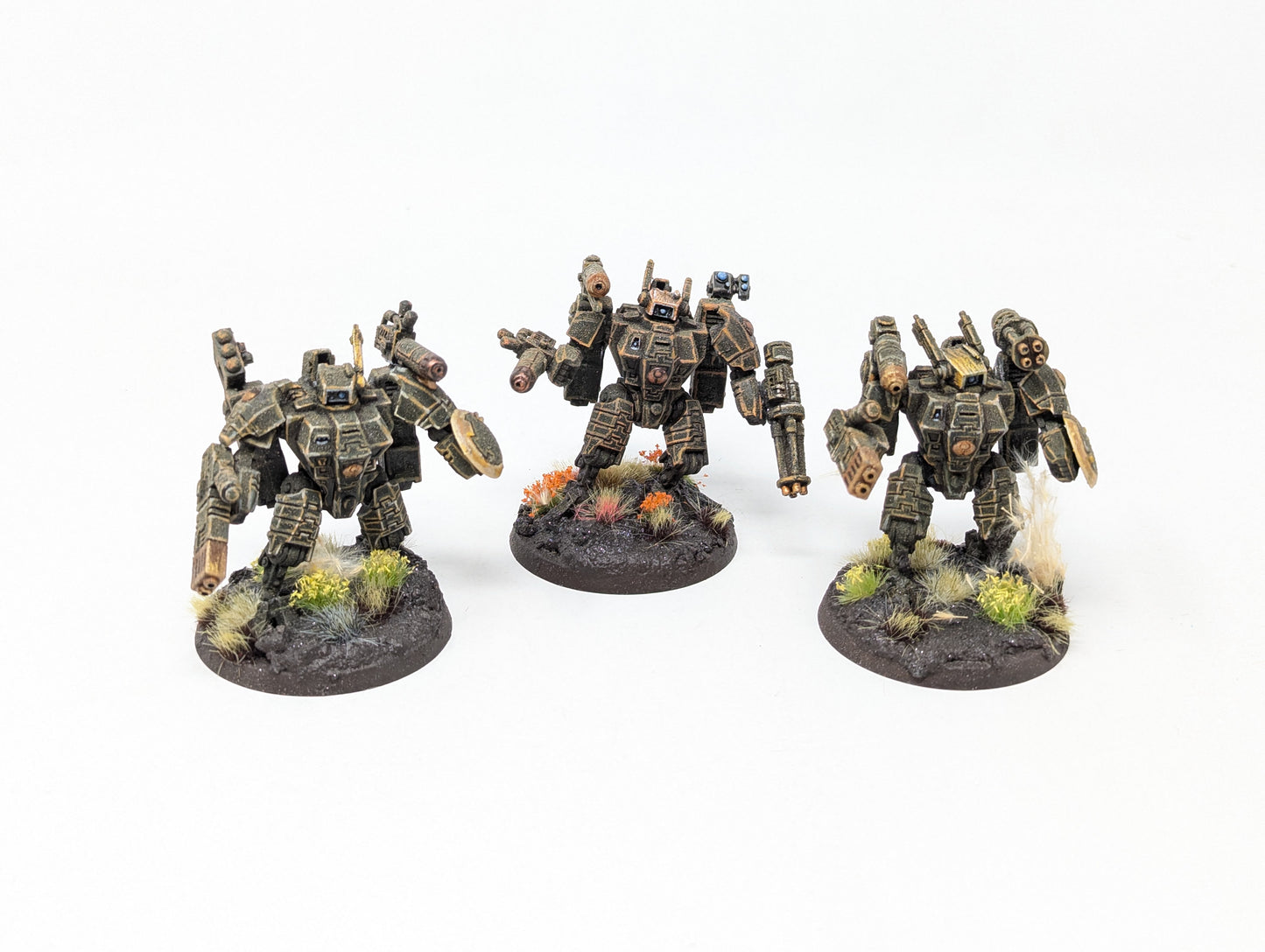 XV8 Crisis Battlesuit Team (Tabletop)