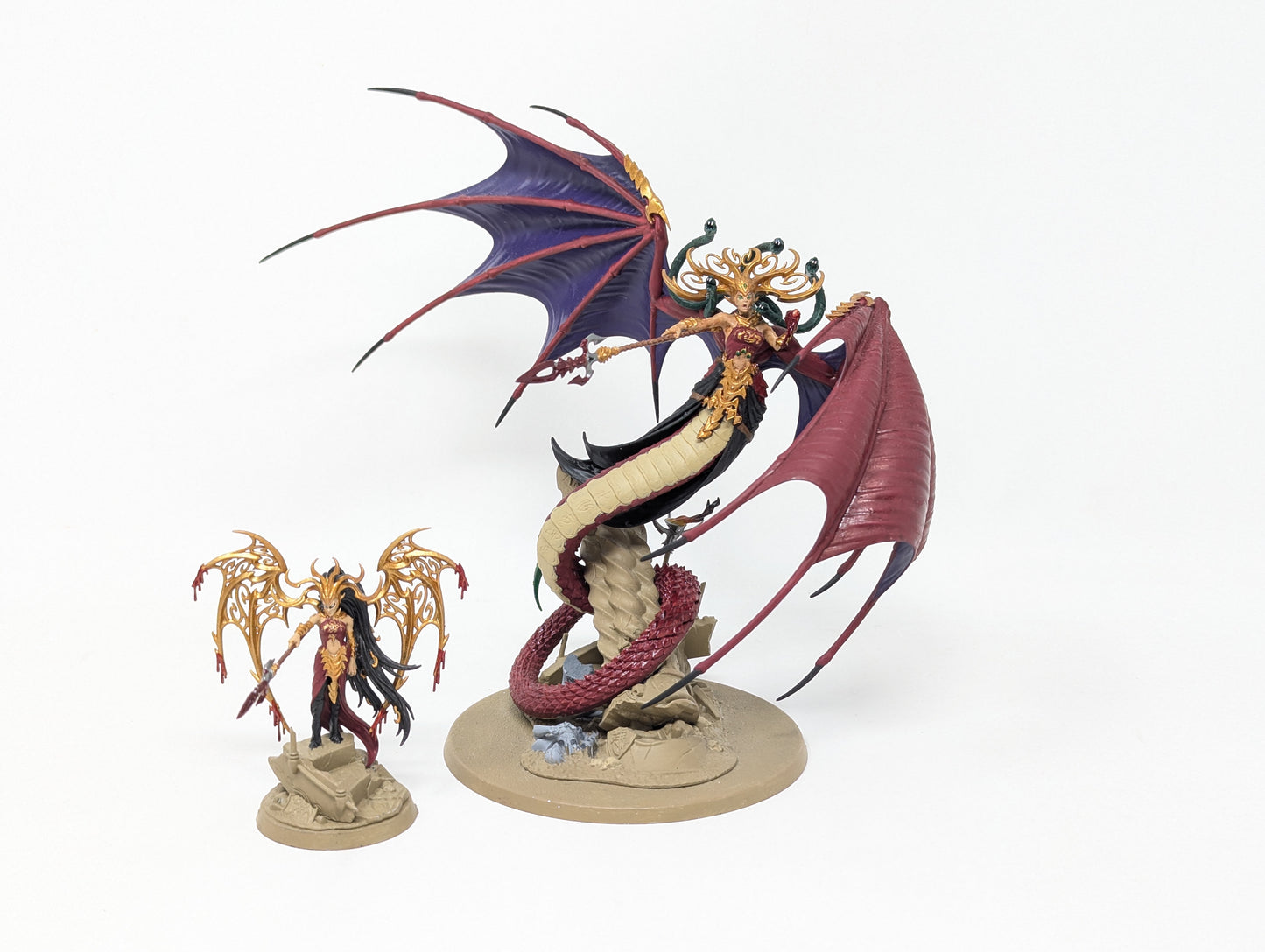Morathi-Khaine and the Shadow Queen (Tabletop)