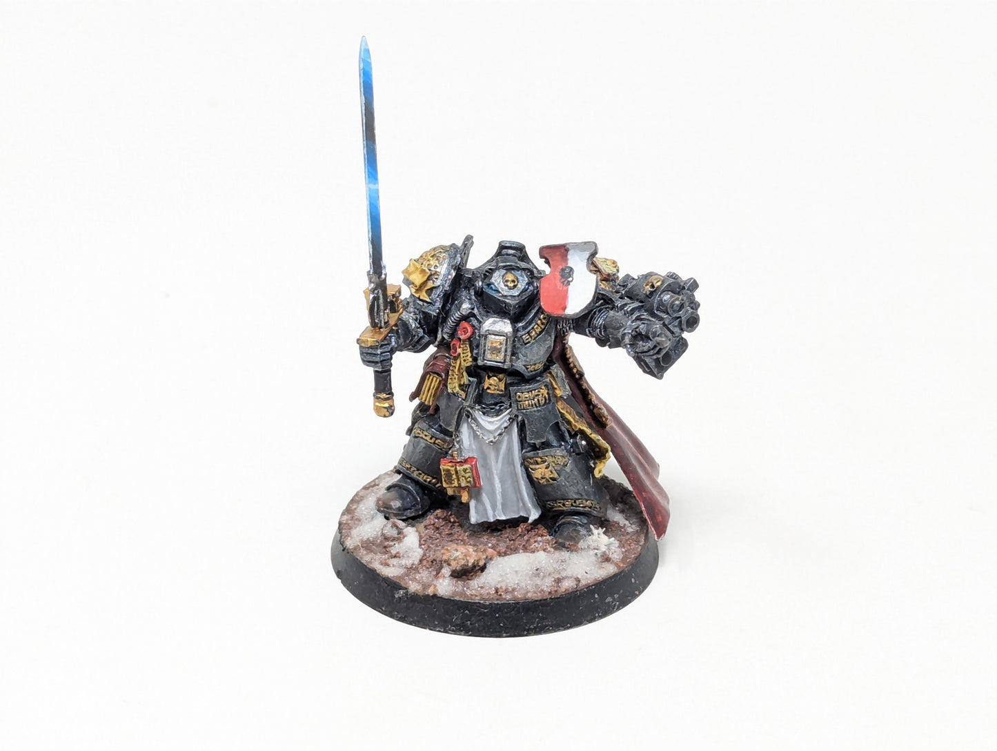 Grey Knight Brother Captain (Old Model/Tabletop)