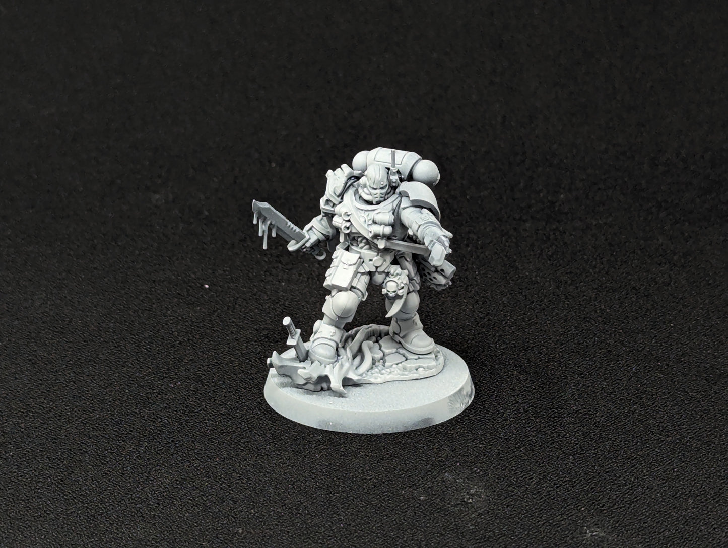 Lieutenant with Combi-Weapon