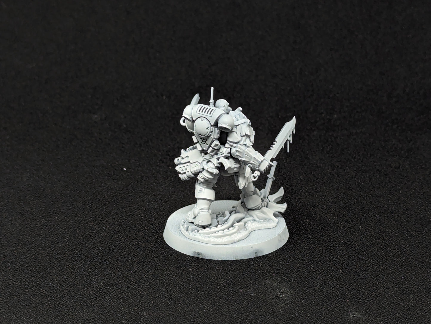 Lieutenant with Combi-Weapon