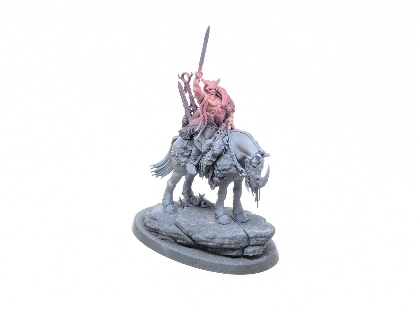 Darkoath Chieftain on Warsteed