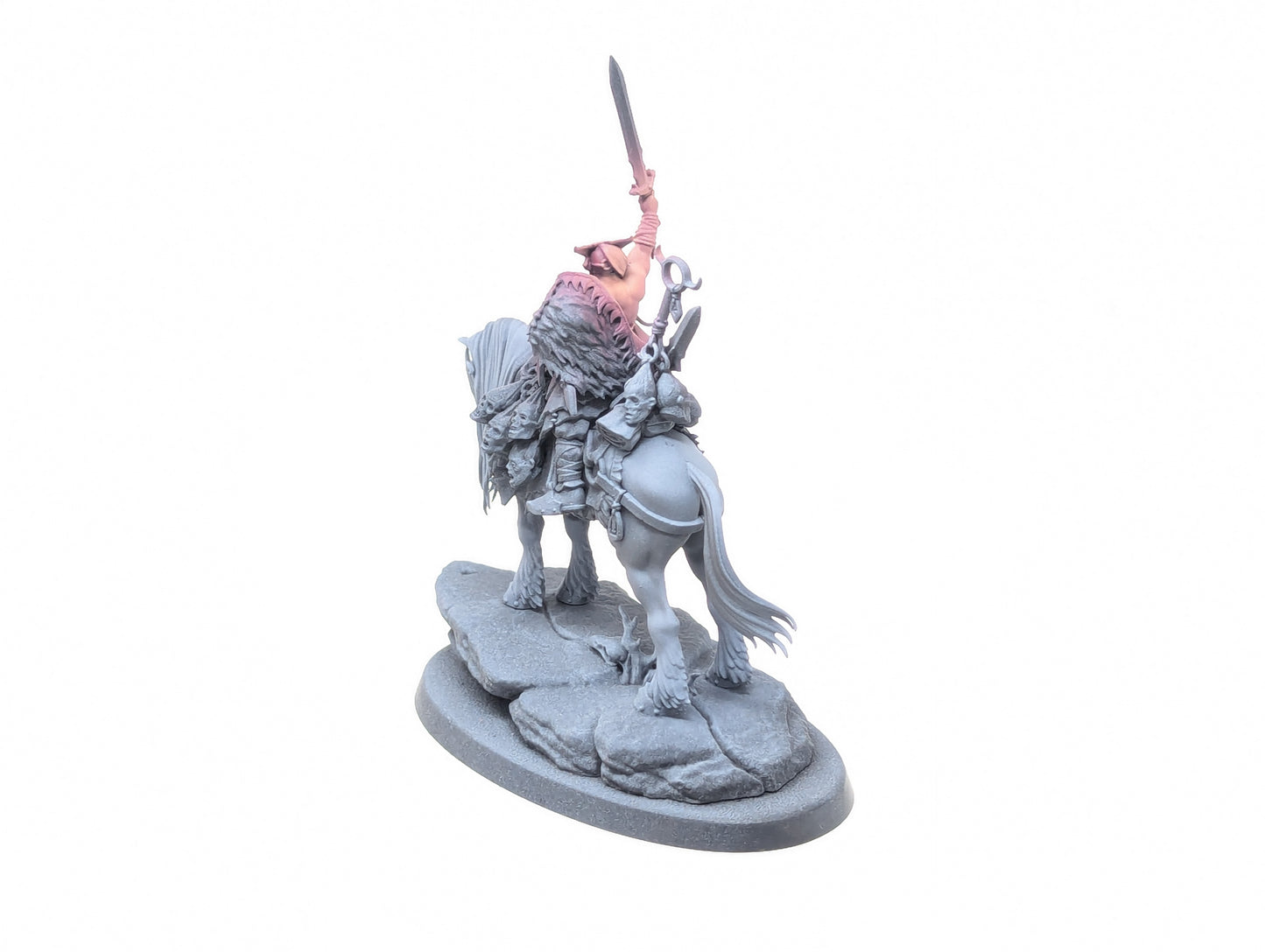 Darkoath Chieftain on Warsteed