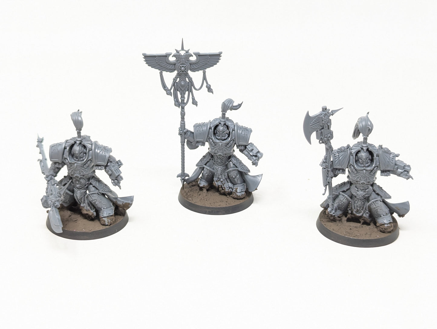 Vexilus Praetor in Allarus Terminator Armour with Allarus Custodians