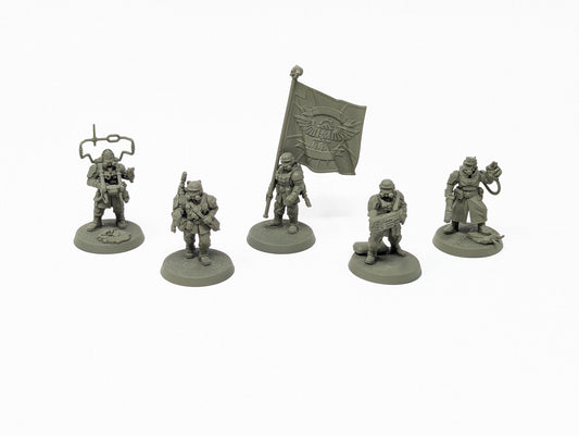 Cadian Command Squad